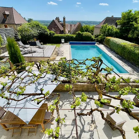 Villa Luxury In Domme: Pool And Breathtaking View Domme